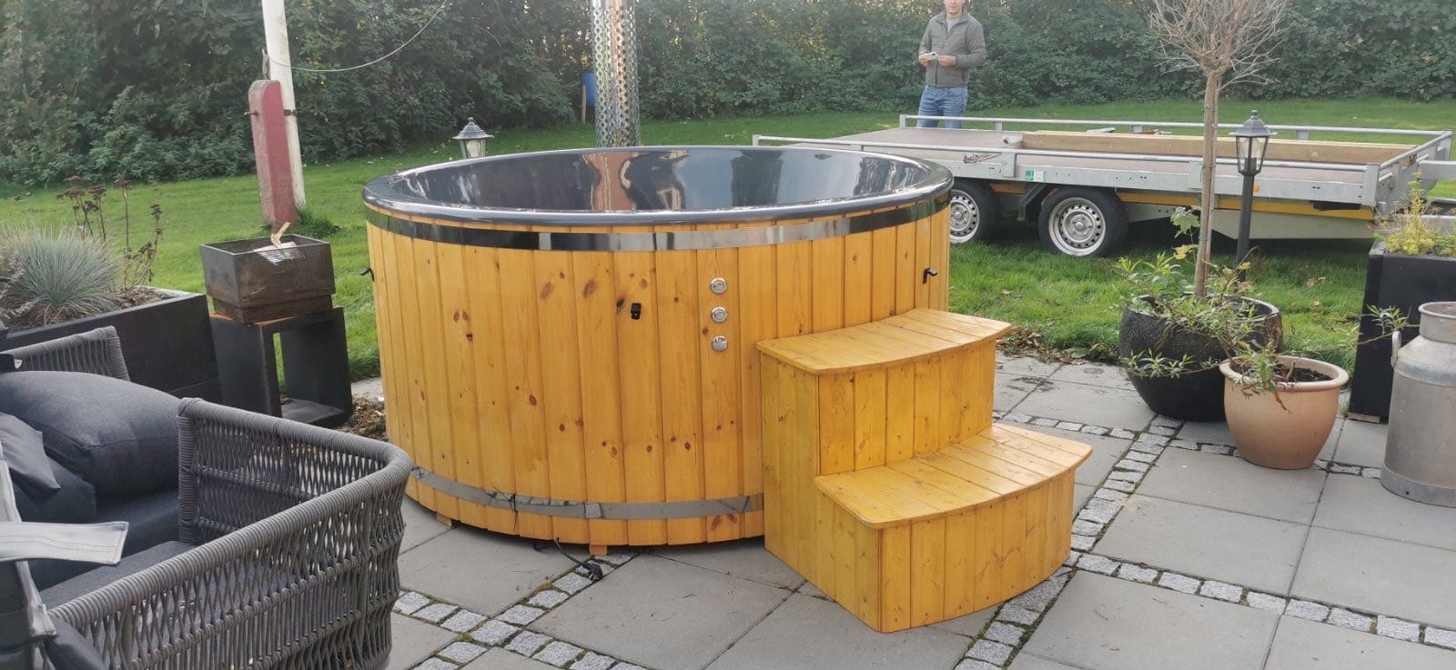 HOT TUB 1.8m (integrated stove) 7